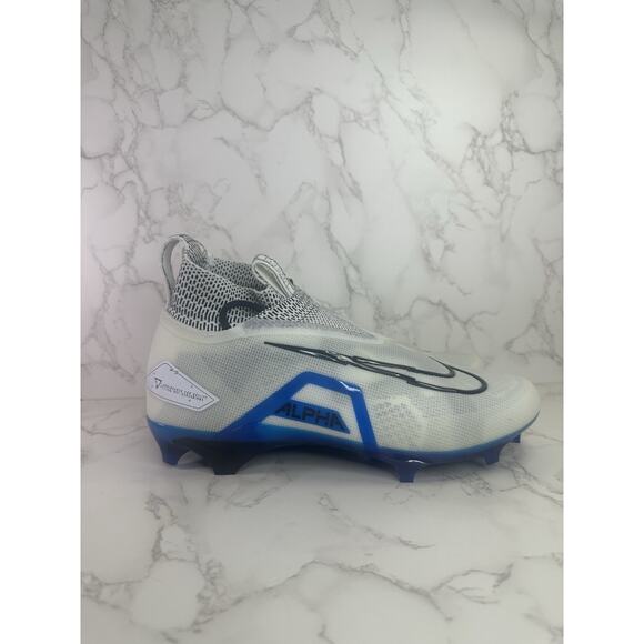 Men's Nike Alpha Menace Elite 3 Ghost White Football Cleats CT6648-102 Size 11 - Picture 5 of 6